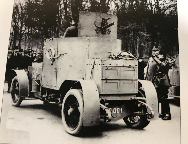 原创劳斯莱斯装甲车丘吉尔钟意的快反力量在一战中获得极大的成功