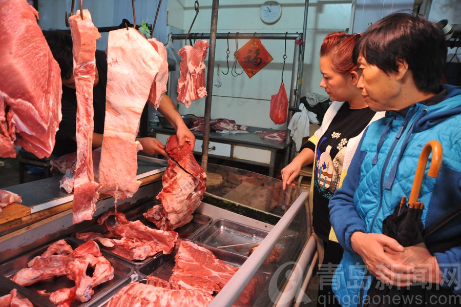 黄岛路上的夫妻店30年老肉铺见证老青岛人间烟火