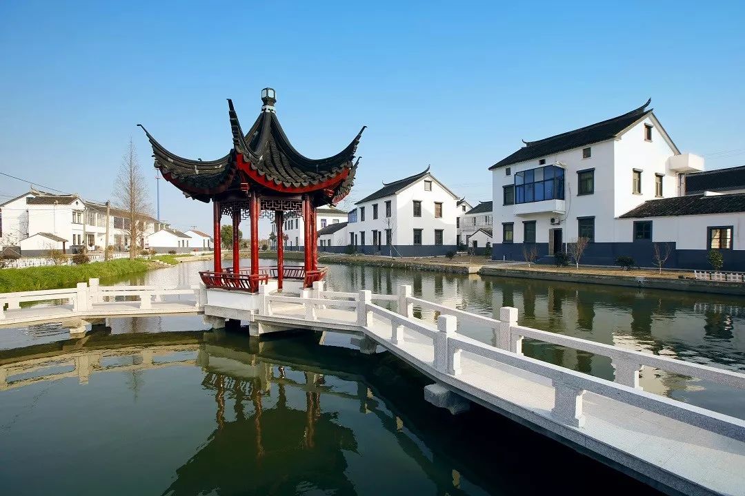 到处焕发着新的活力你会发现各村环境当你走进渭塘镇小桥流水