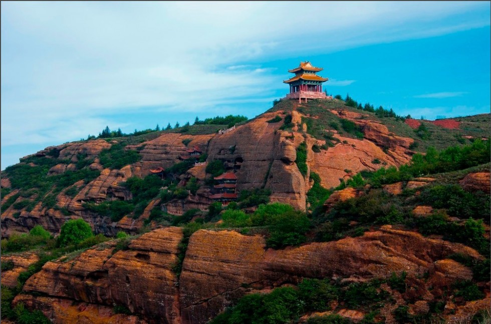 六盘山旅游景点看层林尽染