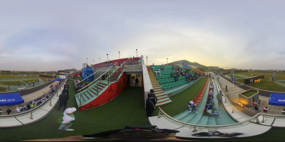 【军运会】360度全景展现射击比赛飞碟项目场地