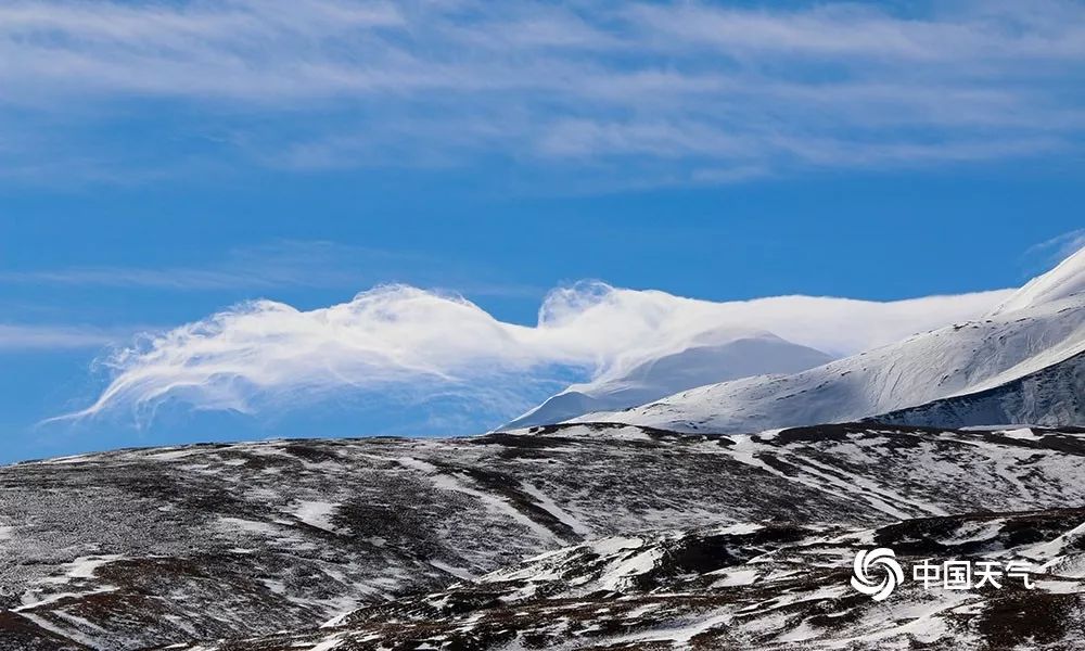 美圖| 藍天下的阿尼瑪卿雪山 巍峨壯麗_高原