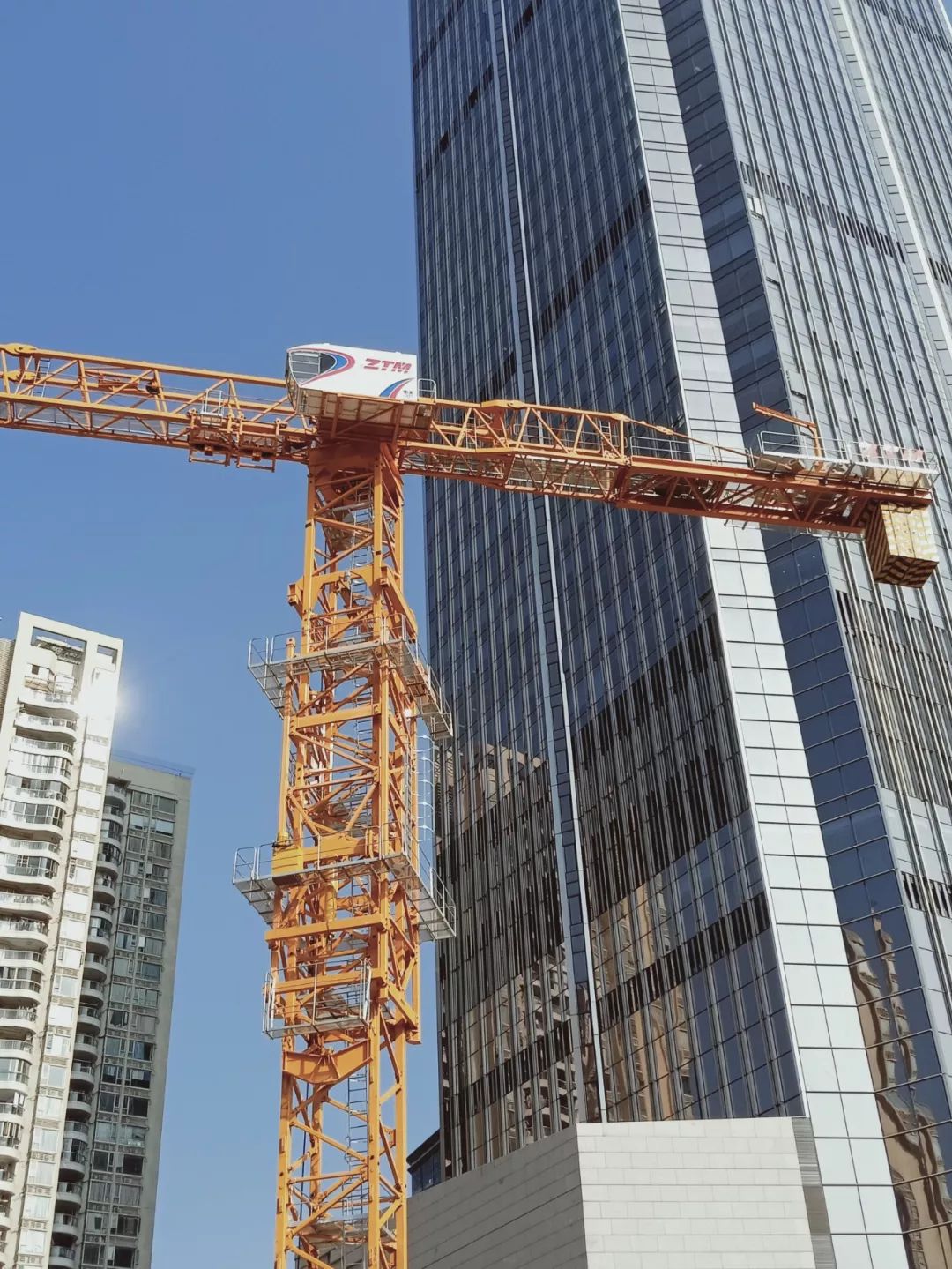 中建三局携ztm智能塔机助力深圳平安财险大厦项目