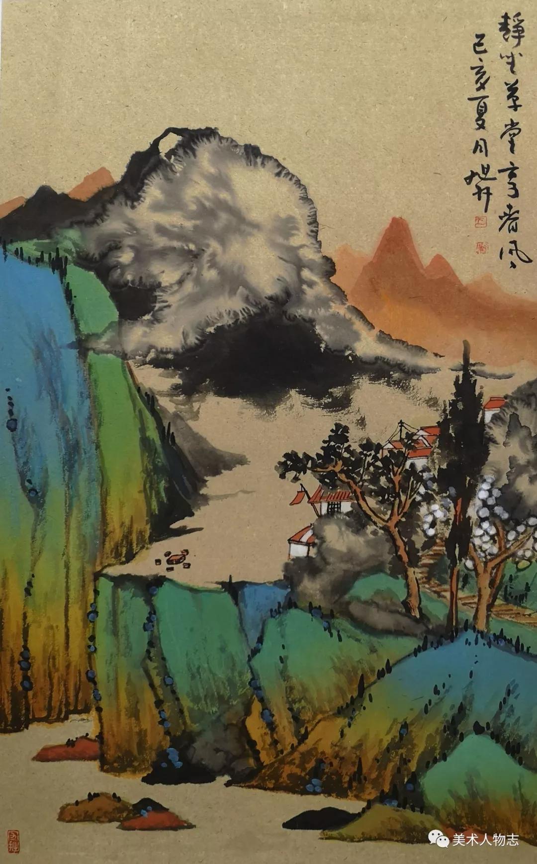 中国美术人物志2019百佳艺术家王旭升