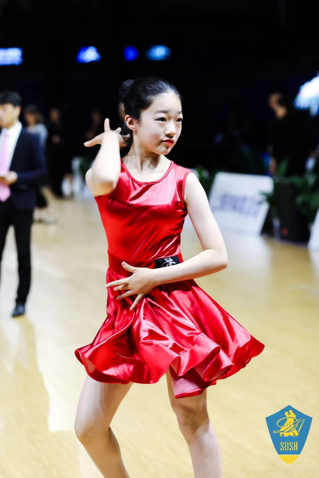 8岁以下女子单人精英组拉丁舞决赛10岁以下女子单人精英新秀组拉丁舞