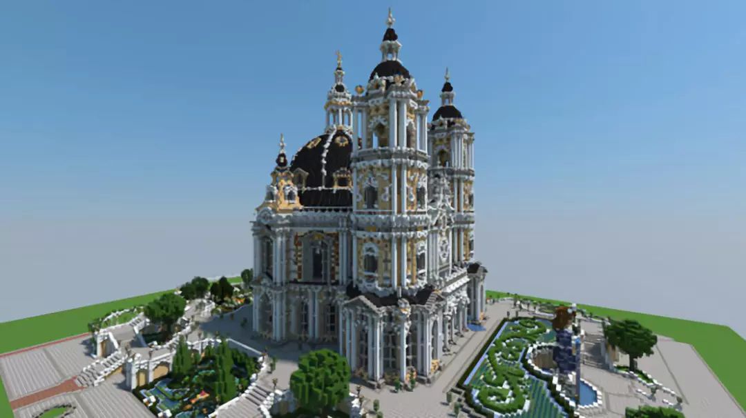 美到骨头里的古迹我的世界内部比外面华丽两倍的建筑