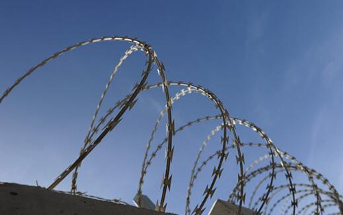 供应高铁专用刺丝滚笼_铁丝网