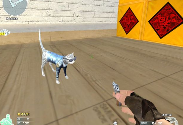 穿越火线中最为昂贵的一把猫枪cat刀锋