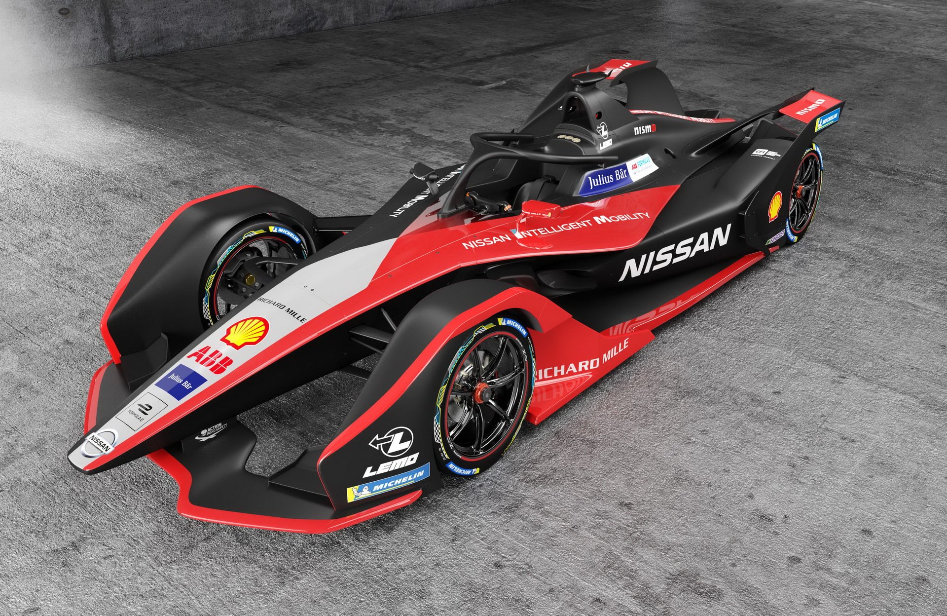 日产发布全新2019款formula e赛车!