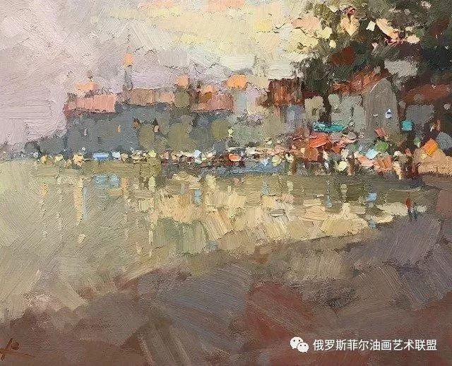 俄罗斯画家斯拉瓦科罗伦科夫油画作品欣赏