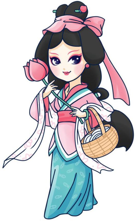 沉鱼之艳甜美的西施小姐姐了解一下