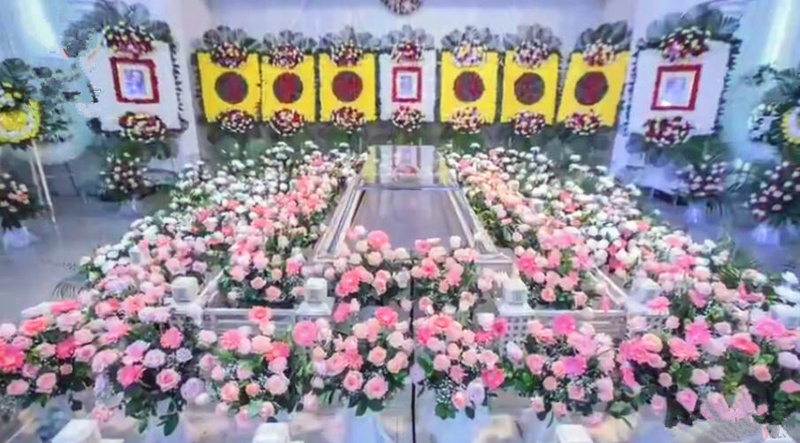 殡仪馆里的婚礼,辽宁35岁小伙为亡妻日夜守灵7日,婚礼和葬礼同天举行