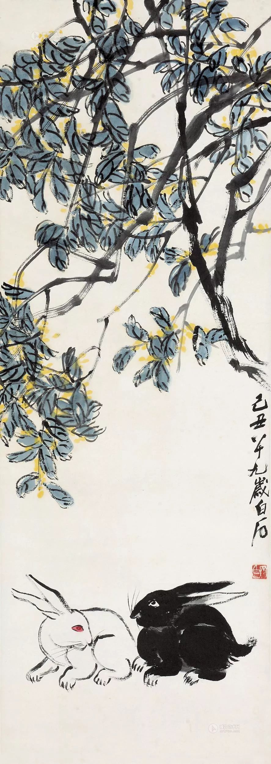 国画中的桂花好美