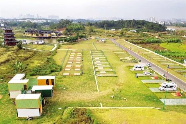 顶蛳山田园风光区汽车旅游营地|陆建德摄旅游资源再好,如果没有贴心的