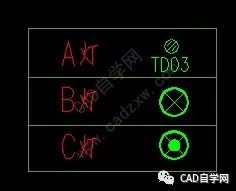 防爆灯cad图例符号大全图片