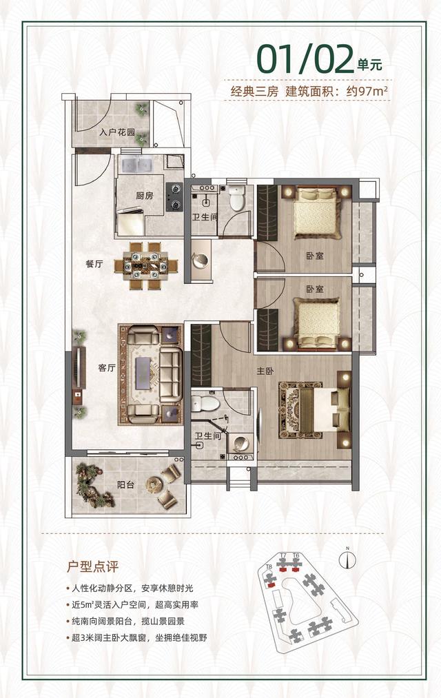 26000元方起值得买吗黄埔旧盘富力悦禧全新二期73方120方久违了