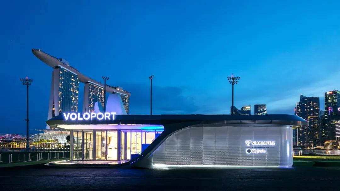 新加坡生活 | 空中德士在滨海湾试飞,搭飞机上班指日可待~_直升机