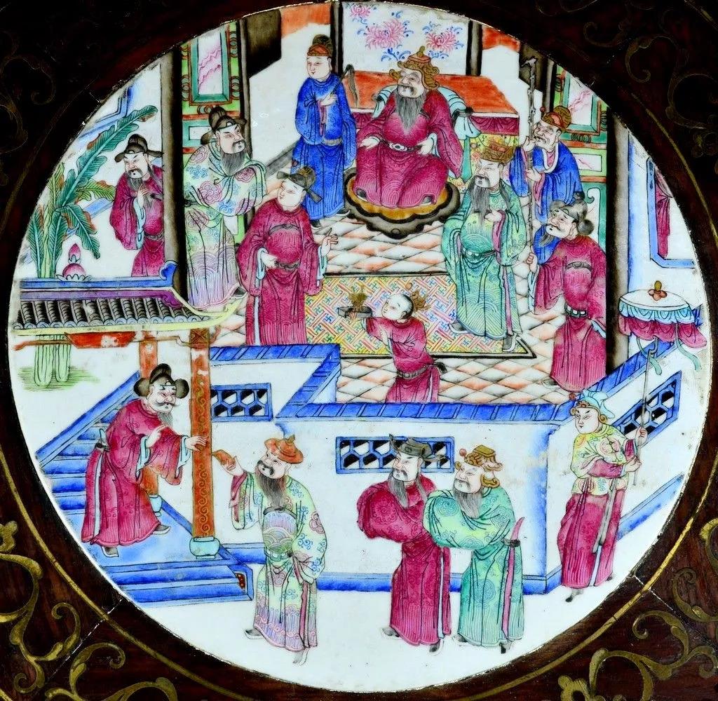 大富贵明万历青花满床笏纹图像赏析