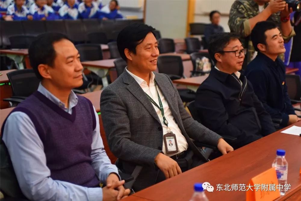 副校长,学生处彭清波主任,团委赵明亮副书记以及高二年级于欣副主任