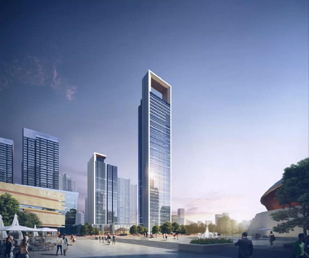 保利中心效果图最精华的部分,莫过于入户大堂的打造.