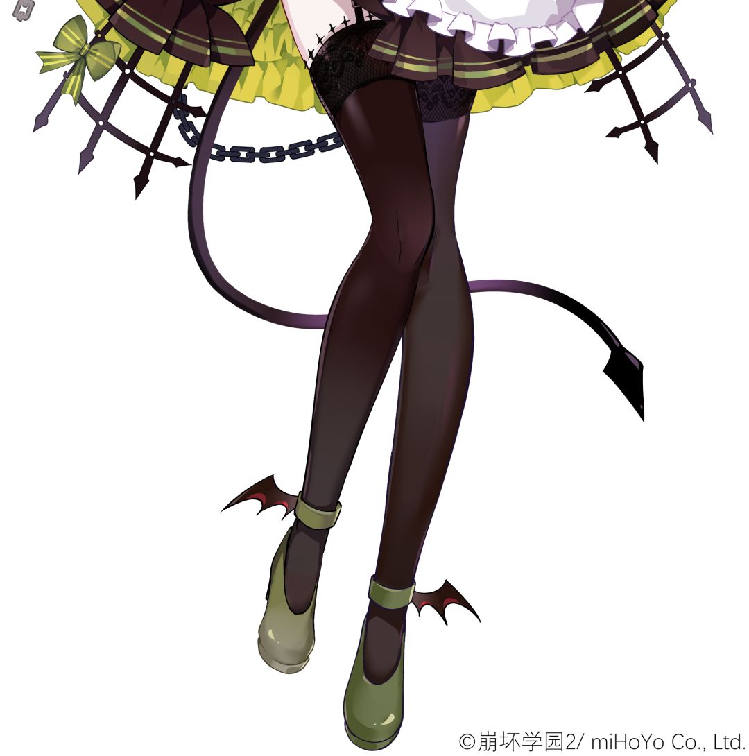 崩坏娘恶魔翅膀还有恶魔尾巴,本小姐穿上它的话,就是最可爱的小恶魔!