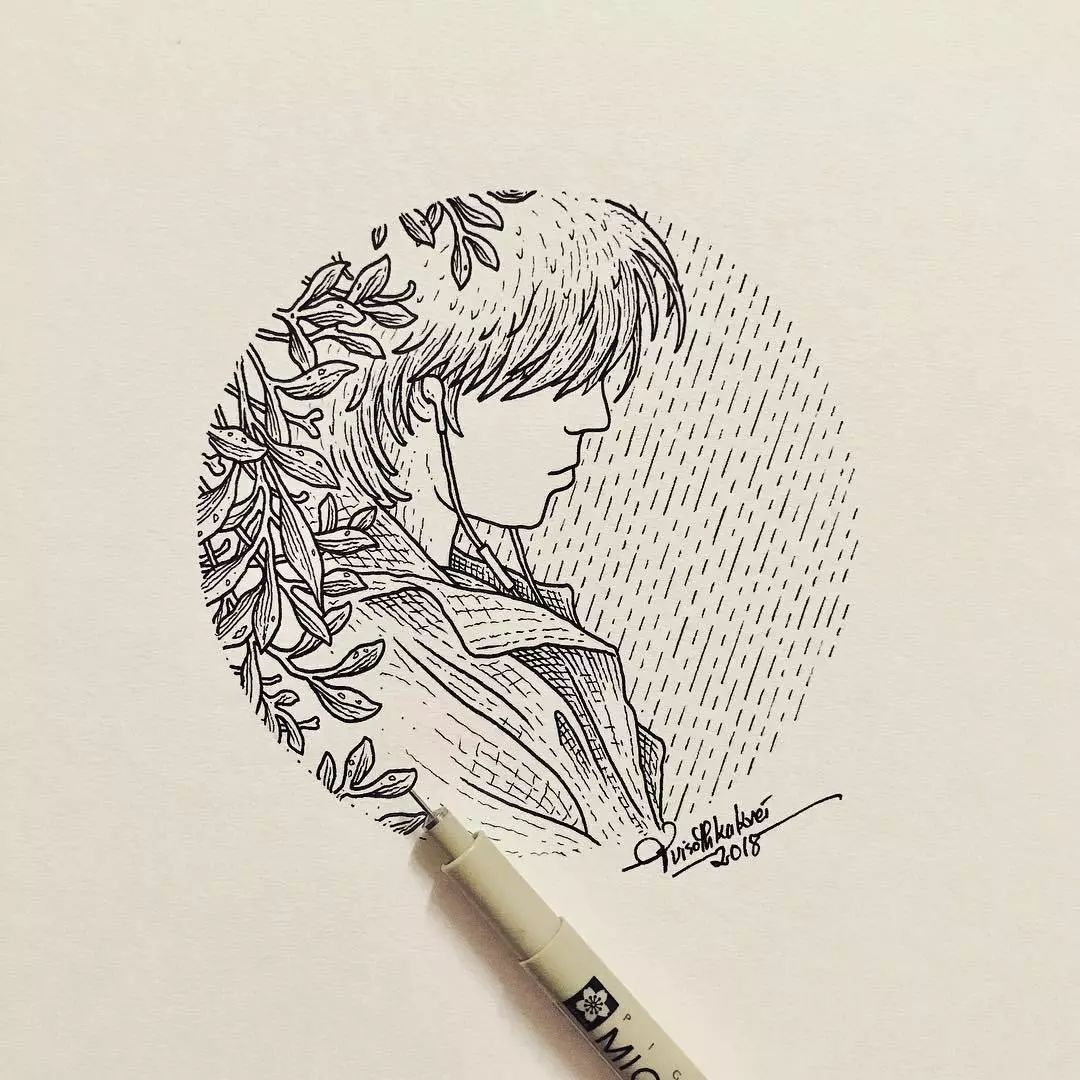 他画的画太震撼了秒杀我的cad图纸啊