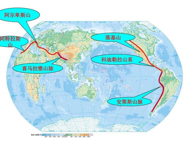 世界最大山脉比我国东西长度还长3900公里却只是此山系一部分