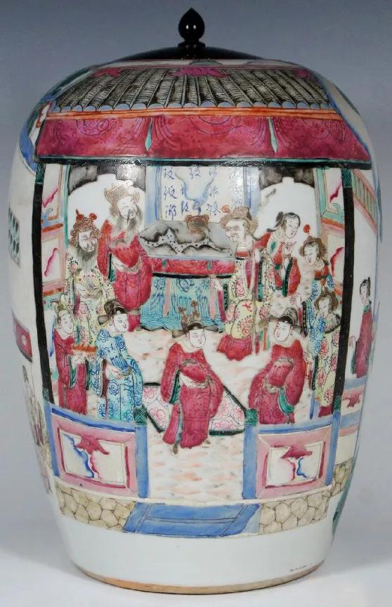 大富贵明万历青花满床笏纹图像赏析