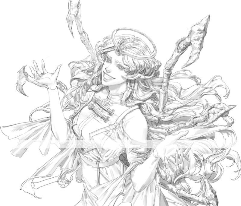 他山之石艺什么神仙繁复而不凌乱的线稿