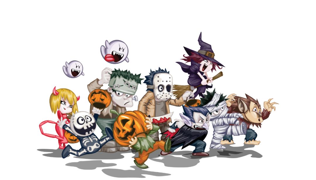 奇幻万圣节来yoyo堂一起畅玩吧