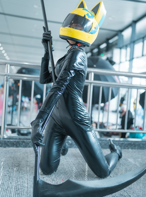 cosplay无头骑士异闻录赛尔提好好看啊