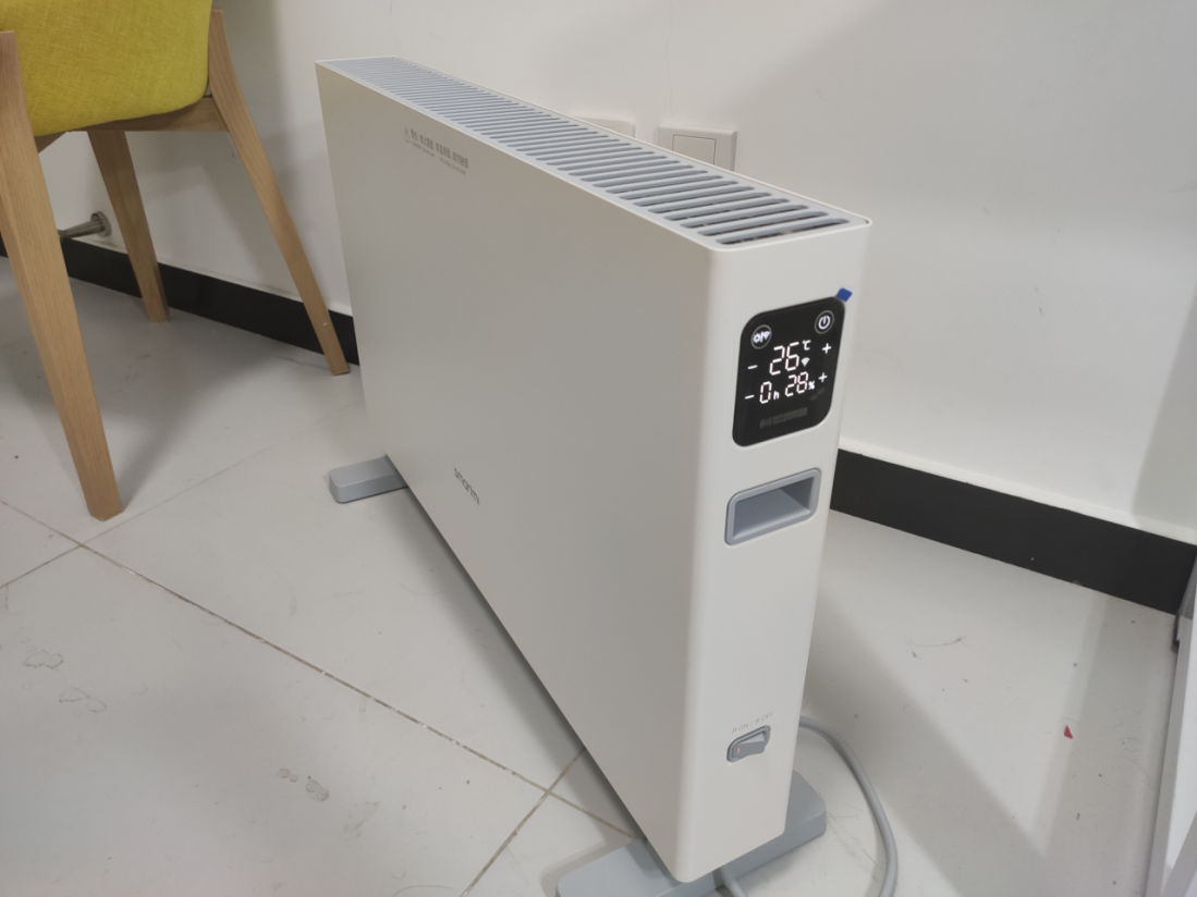 499元智米电暖器智能版1s尝鲜体验功率加码不加价更智能更轻薄