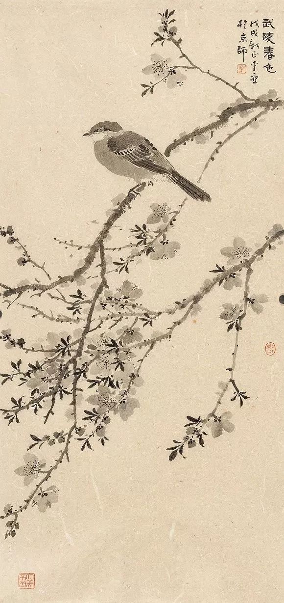 可见古人气质的小写意花鸟画88幅