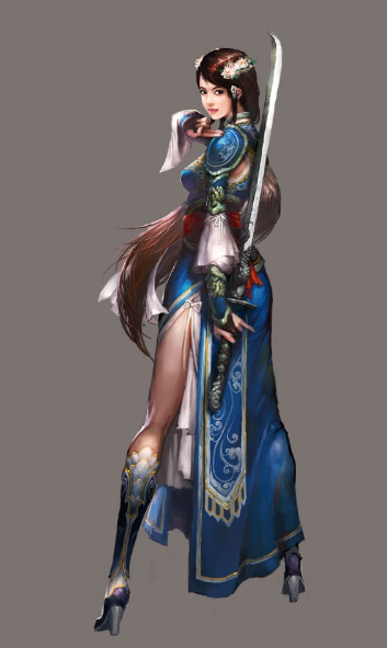 无涯是女玩家,但是角色确是男性,干活干净利落,什么事必亲力亲为,没有