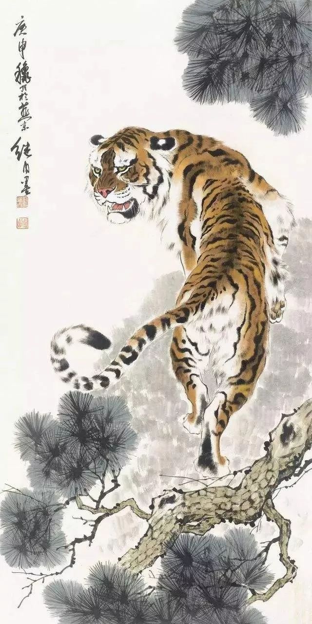 刘继卣如何画老虎