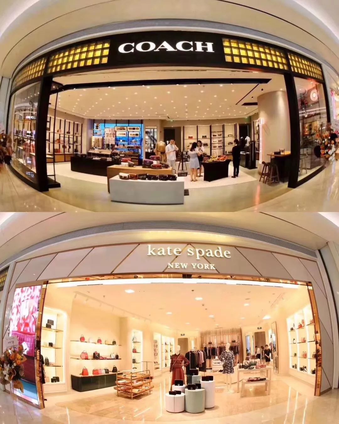 coach,kate spade等品牌进驻一楼,进一步提升了场内调性,深圳首家戴森