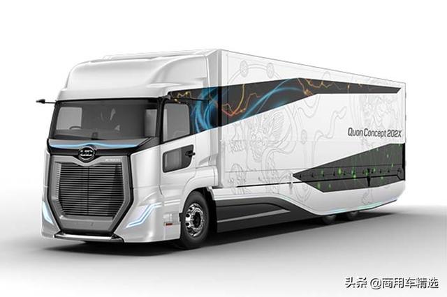 构想未来智慧物流ud在东京车展发布quonconcept202x概念卡车