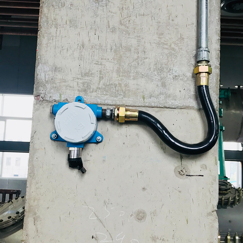 某大型制药厂可燃有毒气体报警器安装案例
