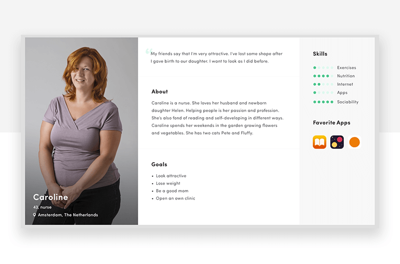 15个设计师必看的persona模版