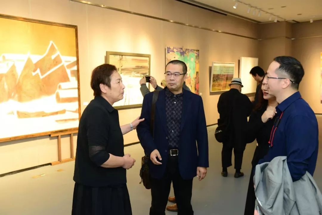 週而復始綜合材料繪畫學術邀請展於上海視覺藝術學院美術館開幕