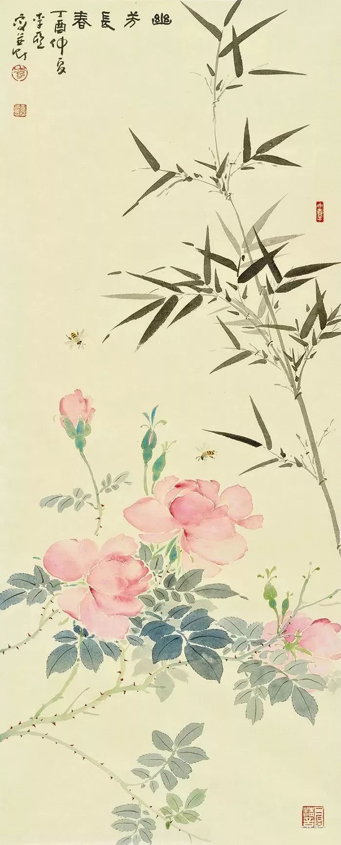 可见古人气质的小写意花鸟画88幅