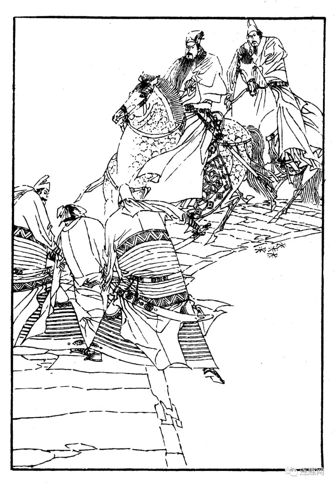 中国短篇连环画百部选欣赏137先斩后奏周申绘画