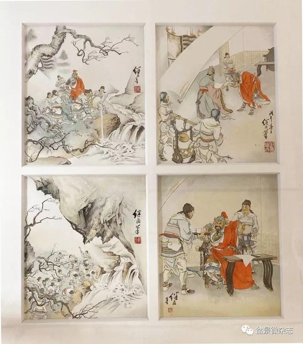 中国顶级画家刘继卣连环画真迹大师黄胄作品大师李苦禅作品除此,还有