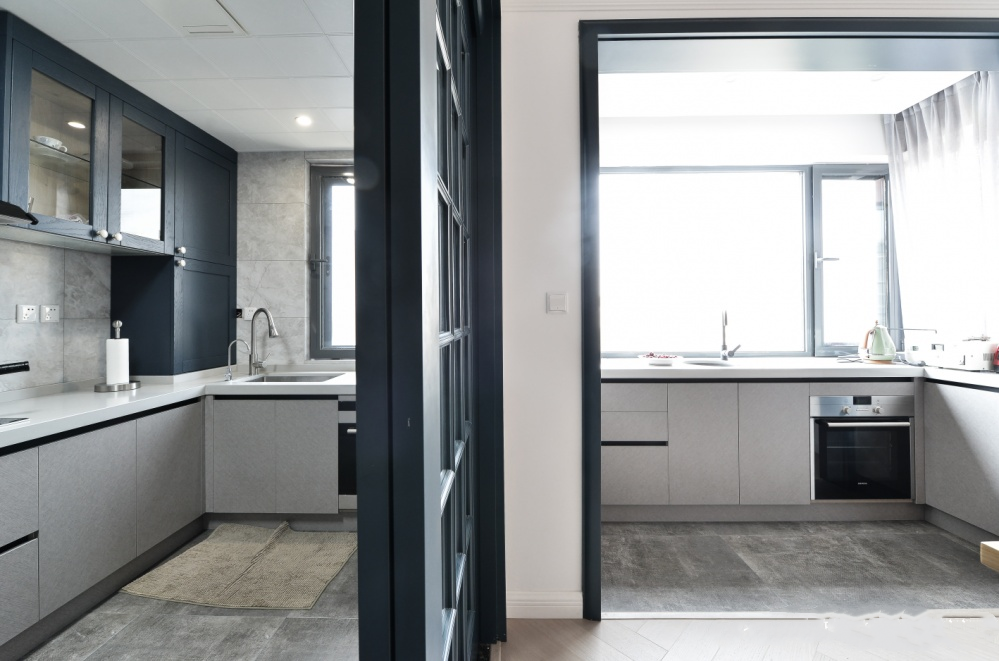 150㎡三代五口之家阳台变西厨创意够nice