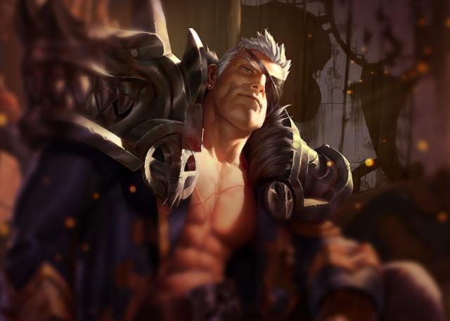 新版盖伦可以站撸诺手靠一个技能一打五玩家建议删除他