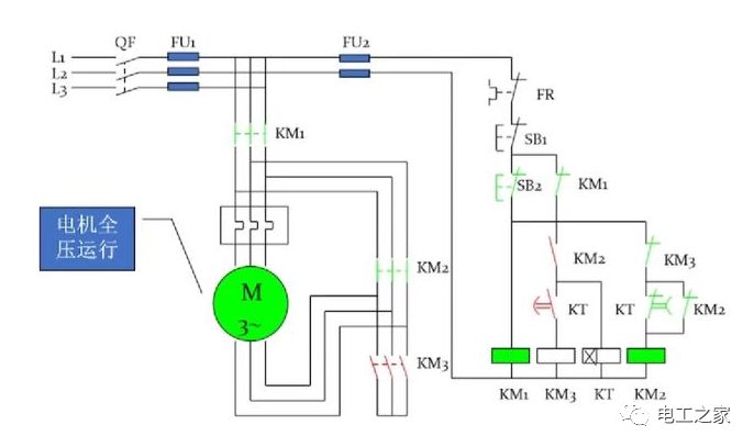 電工面試經典案例星三角降壓啟動電路你能這樣答出來嗎