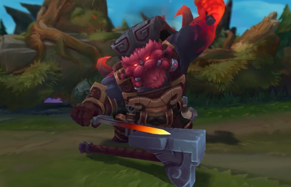 英雄联盟英雄坦克奥恩一起来了解一下更好的使用技能来上分