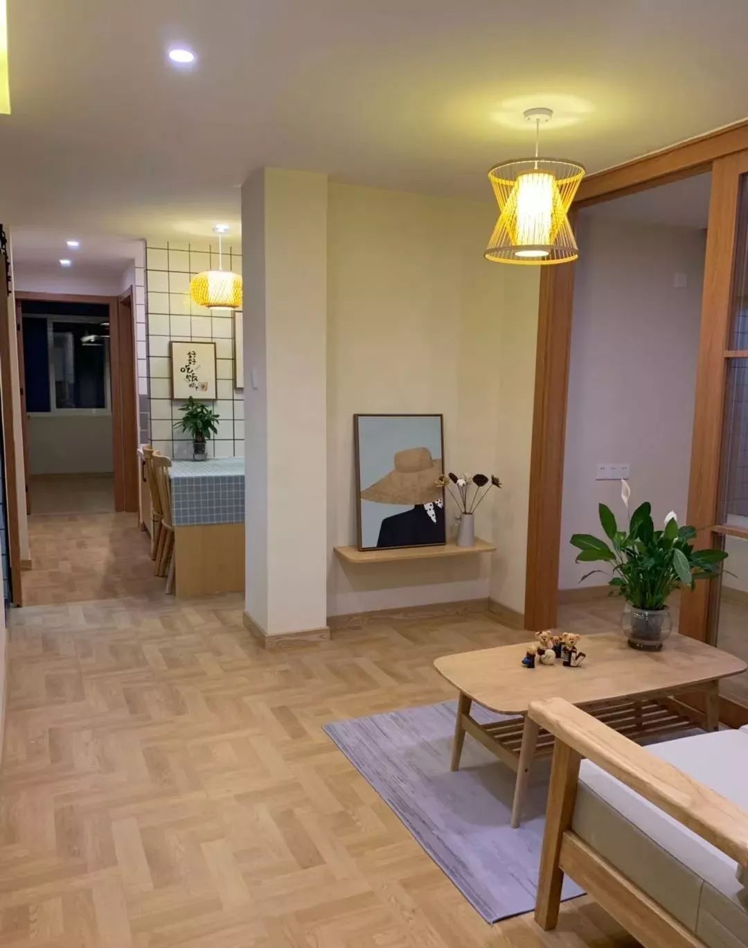 60平米老破小怎么改出三室一厅