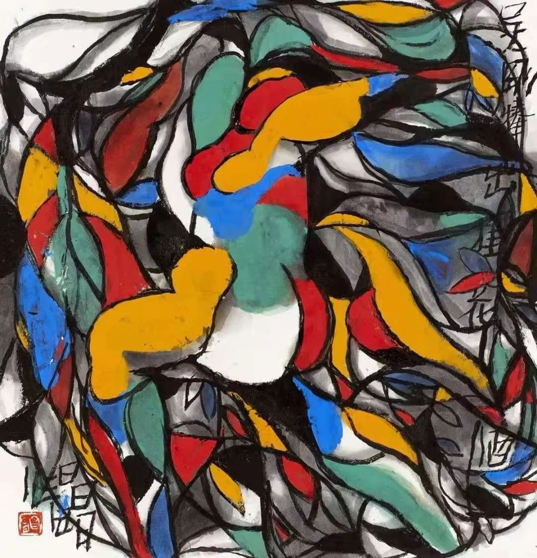 美籍华人艺术家孟昌明以秦汉神韵融汇东方与西方艺术