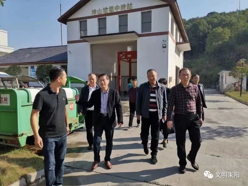 黎家能深入调研我市城乡环卫市场化工作_攸县